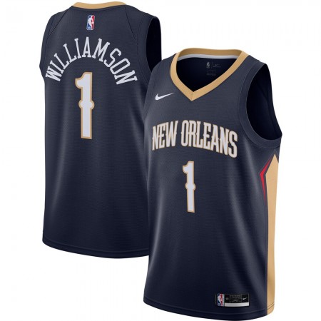 Maillot Basket New Orleans Pelicans Zion Williamson 1 2020-21 Nike Icon Edition Swingman - Homme